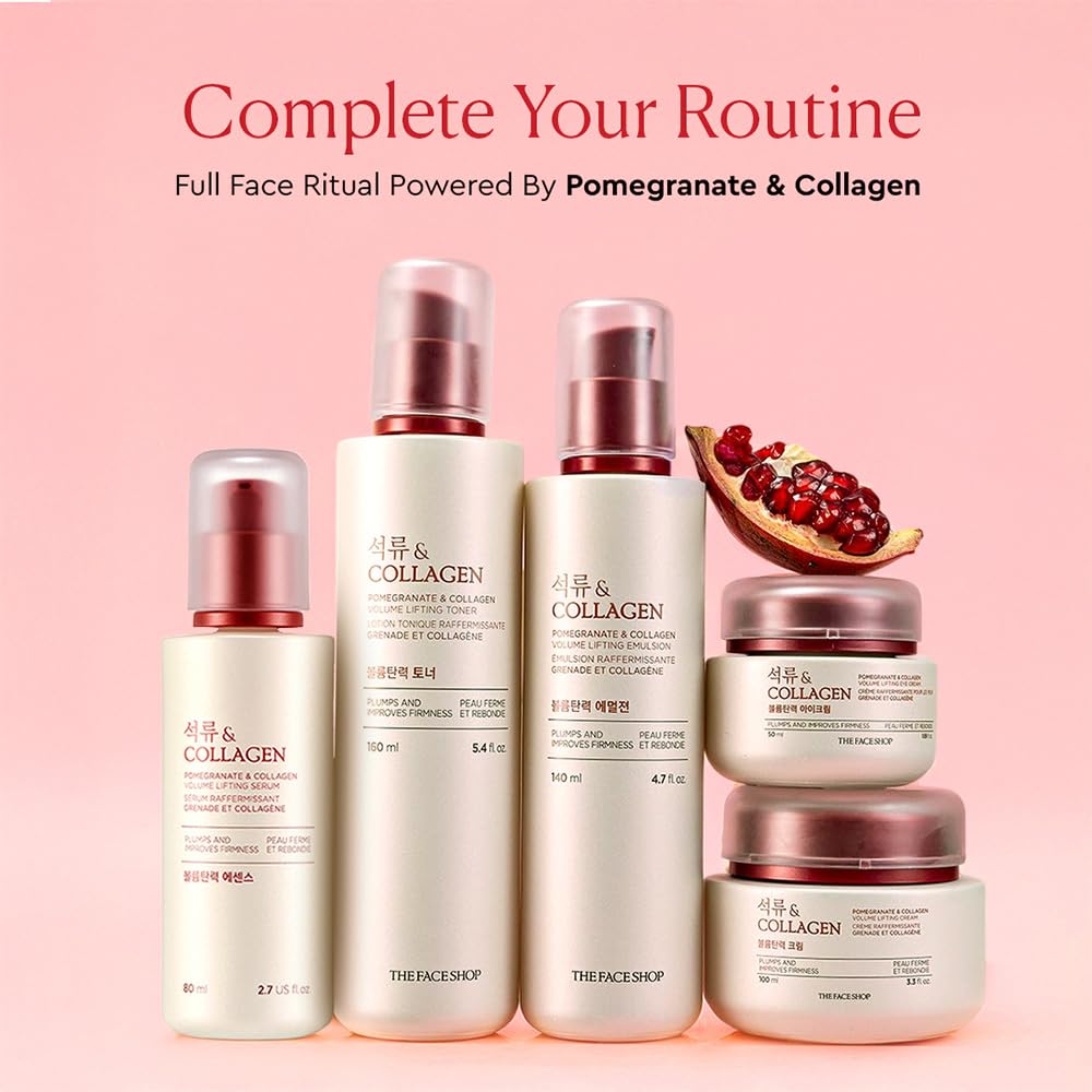 The Face Shop Pomegranate and Collagen Volume Lifting Eye Cream 50ml