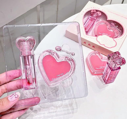 Gege Bear Plant Extract Lip Oil & Mask Combo