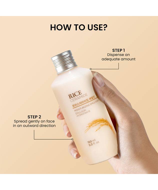 The Face Shop Rice & Ceramide Moisturizing Emulsion 150ml
