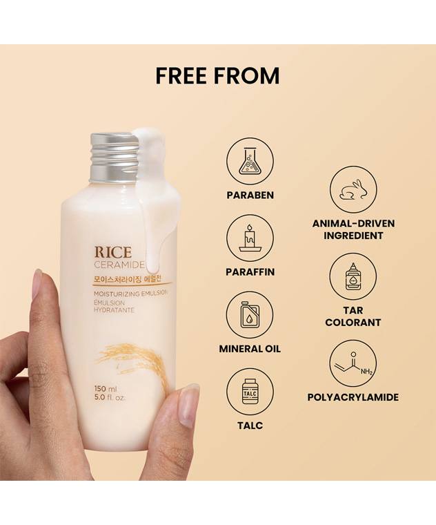 The Face Shop Rice & Ceramide Moisturizing Emulsion 150ml