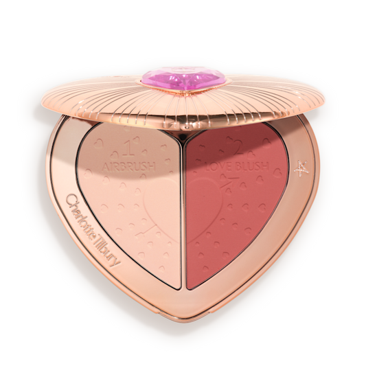 Charlotte Tilbury airbrush pillow talk flawless powder blush (Net Wt.13g