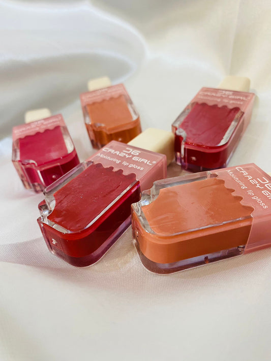 Crazy Girl Lip Gloss - Ice Cream Pack of 5