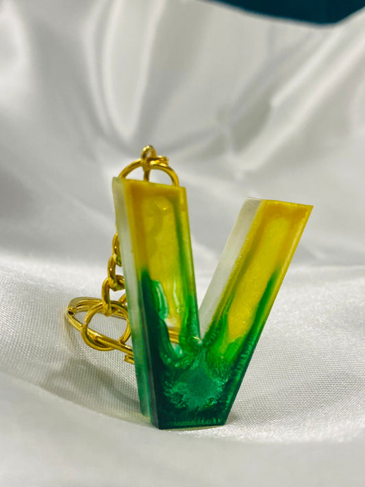 Elegant Resin Alphabet - V