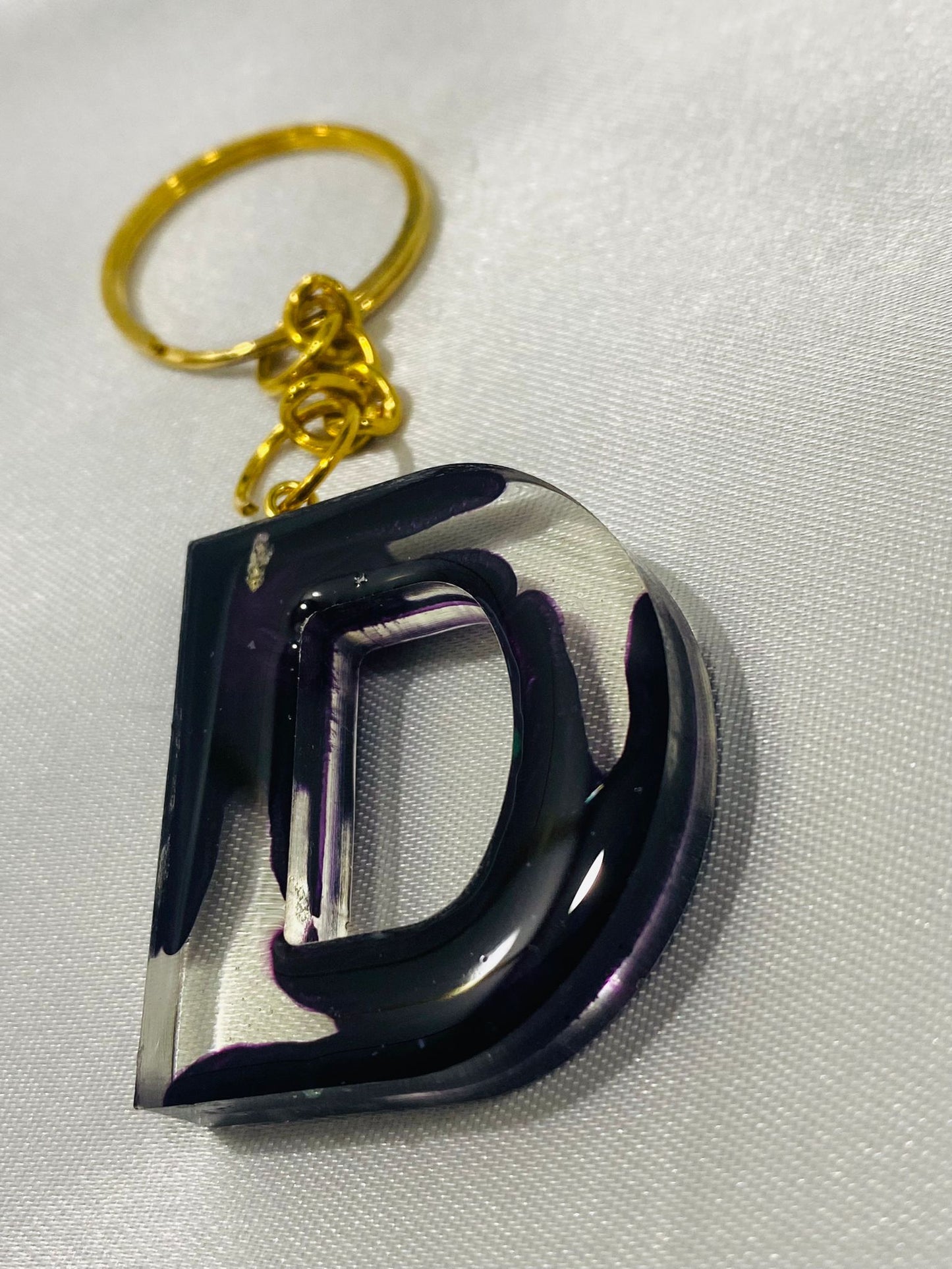 Elegant Resin Alphabet - D