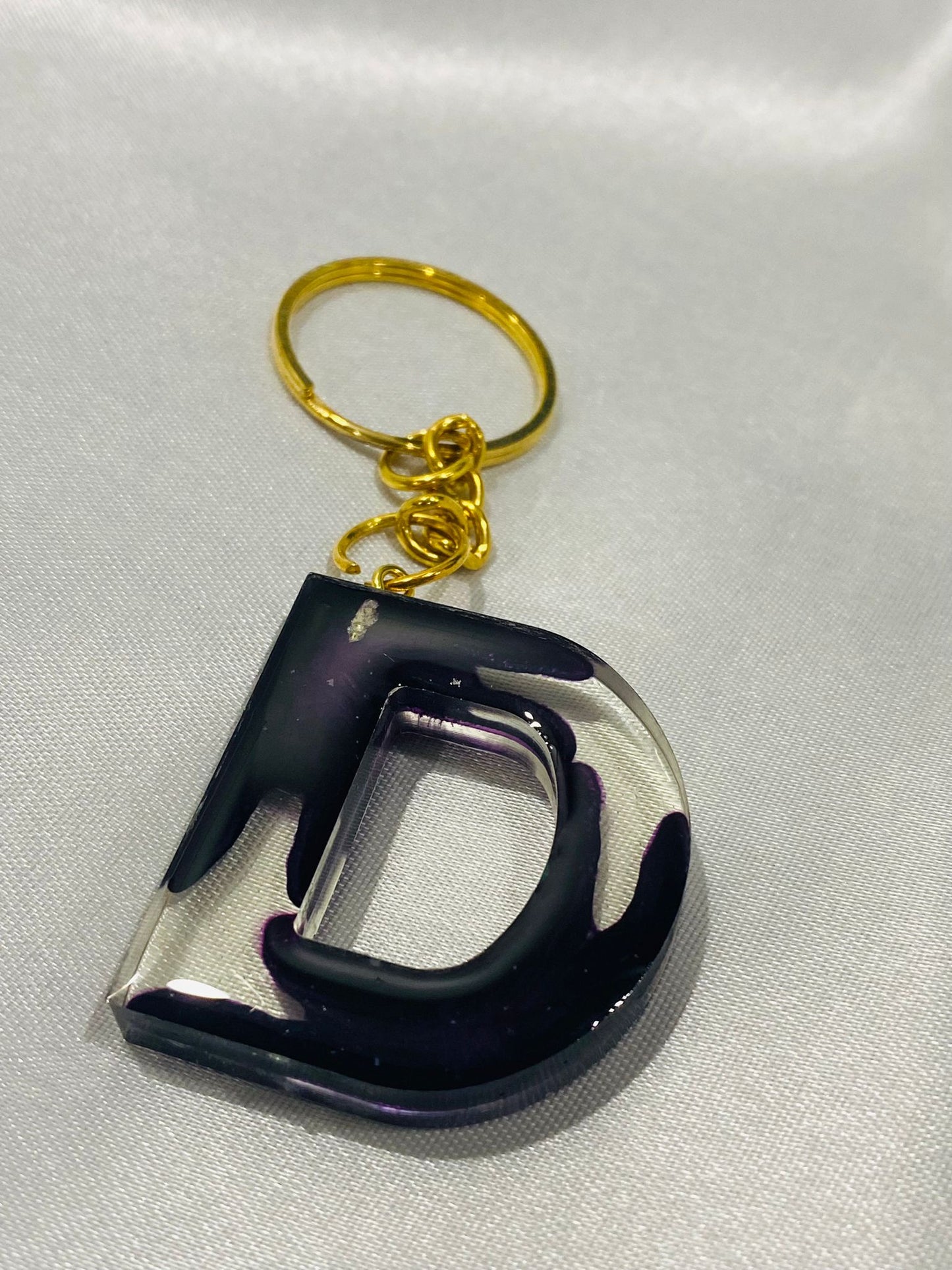 Elegant Resin Alphabet - D