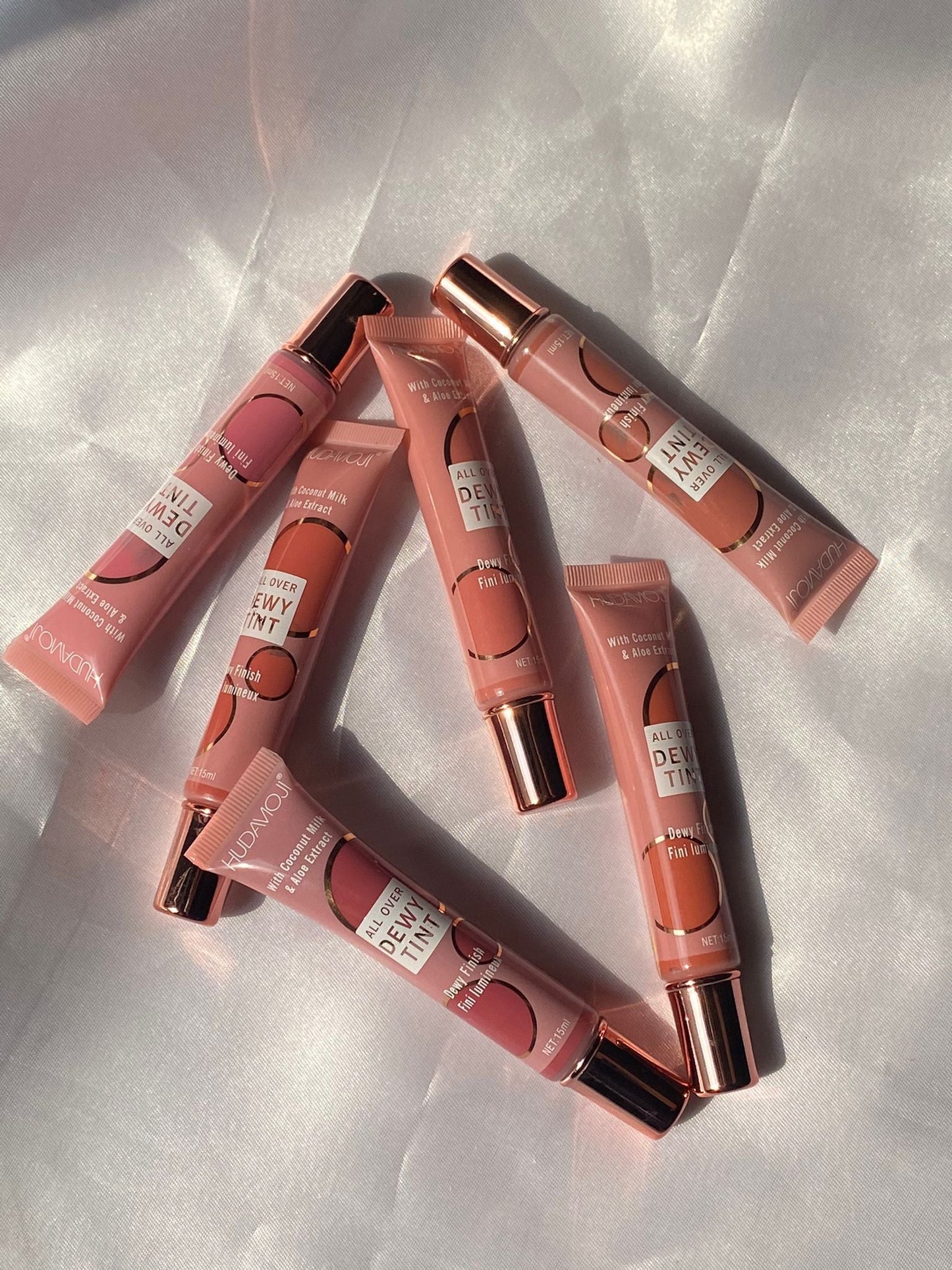 HUDAMOJI LIQUID BLUSH COMBO SET OF 6 SHADES