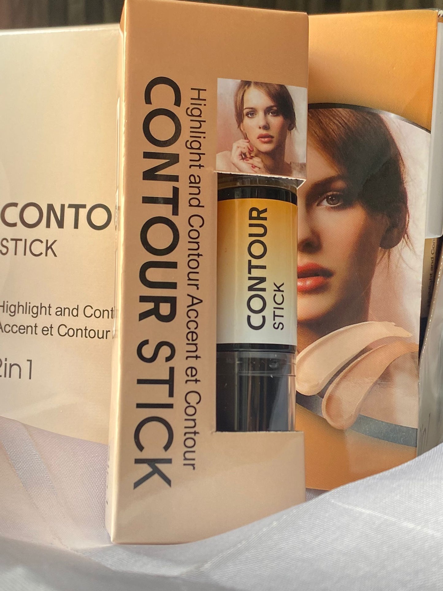 Contour Stick 2 in 1, Contour & Creamy Matte Finish Concealer