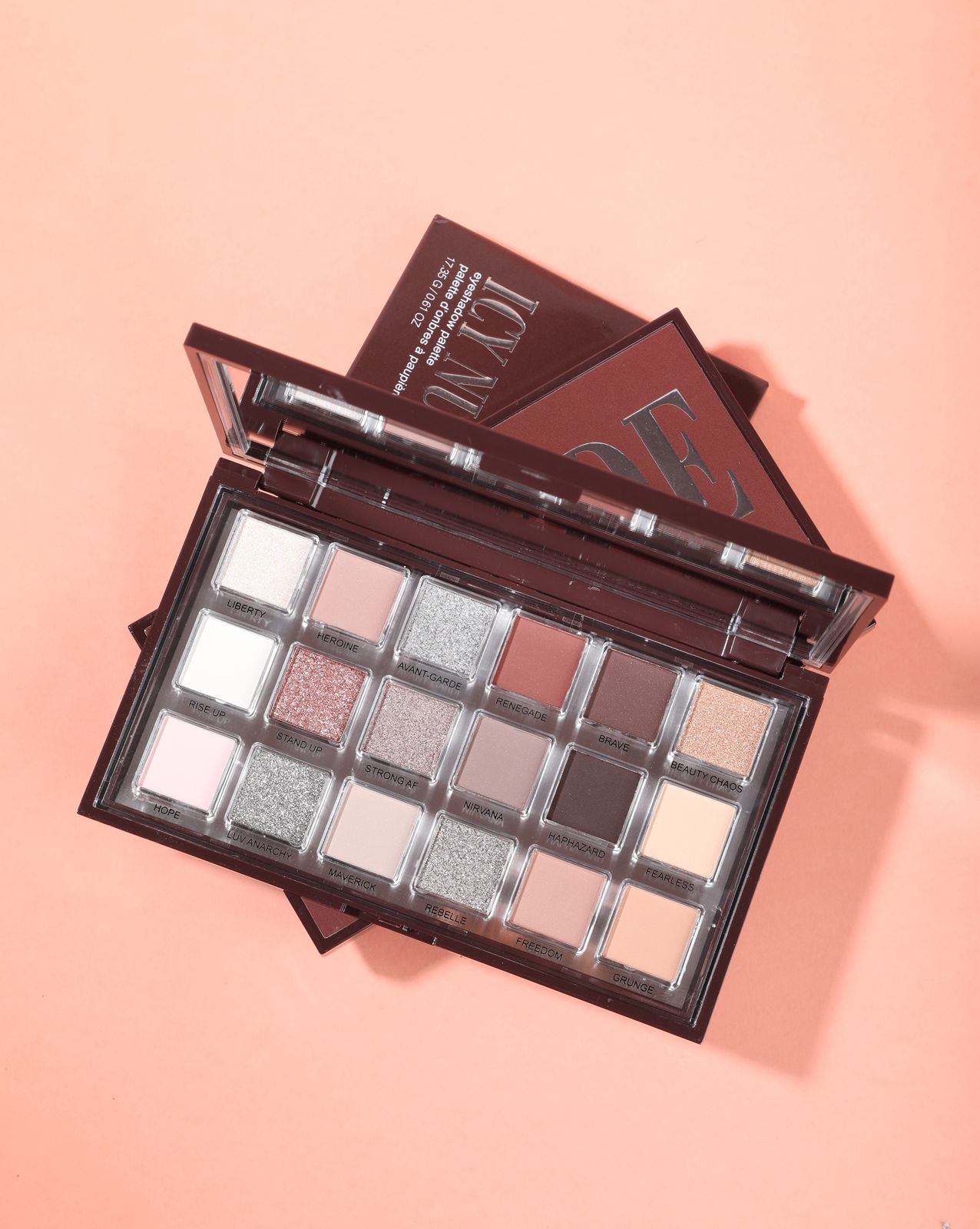 HUDAMOJI ICY NUDE EYESHADOW inspiration from HUDABEAUTY
