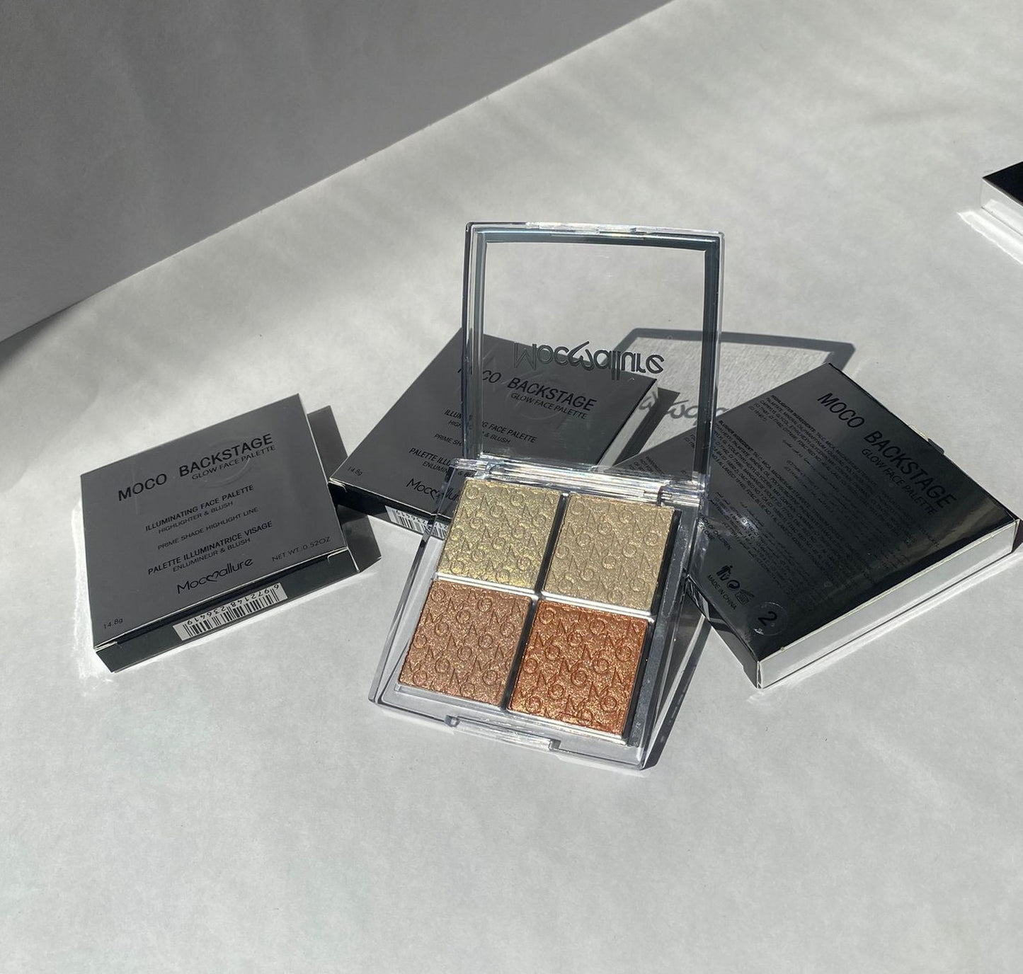 MOCO BACKSTAGE - Glow Face Palette presented by MOCALLURE