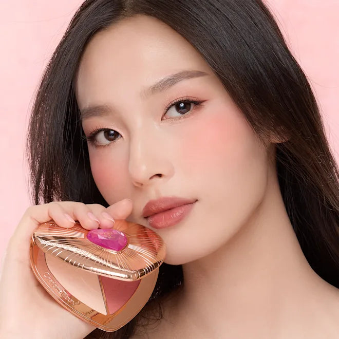 Charlotte Tilbury airbrush pillow talk flawless powder blush (Net Wt.13g
