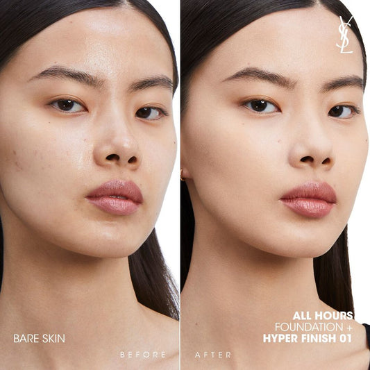 YSl All hour Hyper Finish Multi-Use Matte Powder-01 (Net Wt.7.5g)