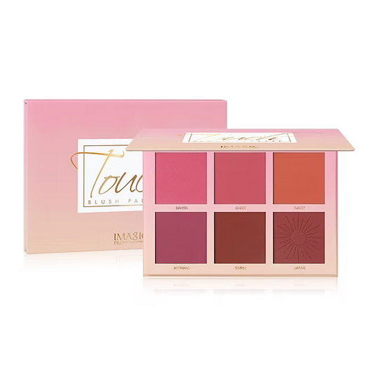 IMAGIC PROfessional Cosmetic Touch Blush Palette 6 Color