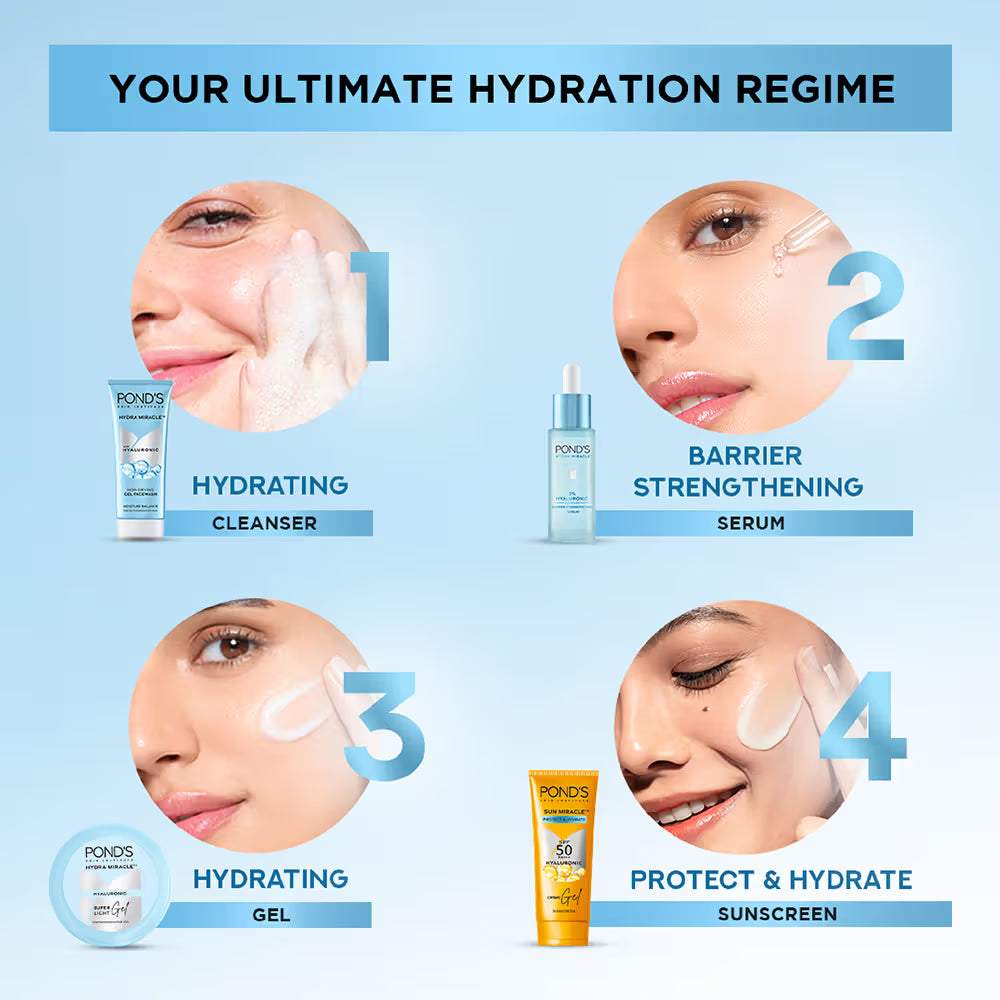 Ponds Super Light Gel Oil-Free Moisturize With Hyaluronic Acid & Vitamin E