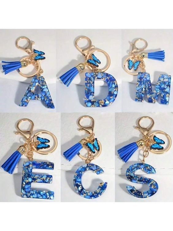 Resin Custom Keychain with Photo and Name