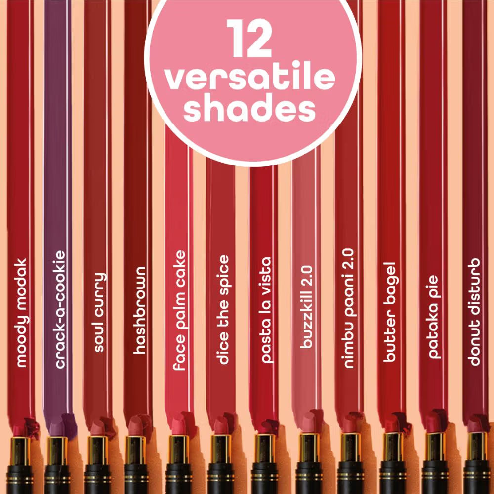LoveChild Masaba Pocket Lipstick Buffet with Pouch Combo