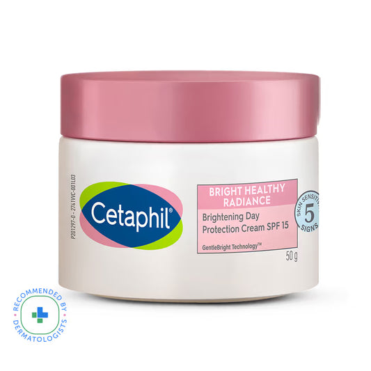 Cetaphil Brightening Day Protection Cream With Spf 15 Niacinamide Reduces Dark Spots-Dermatologisttested(50gm)