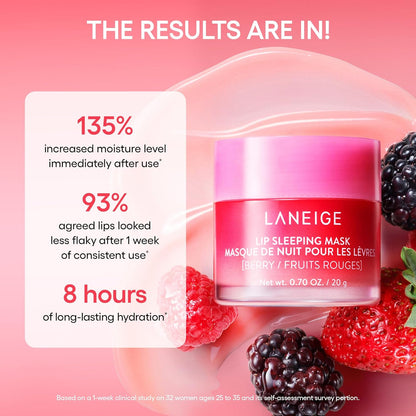 LANEIGE Set Of 5 Midnight Minis Lip Sleeping Mask For Soft & Hydrated Lips