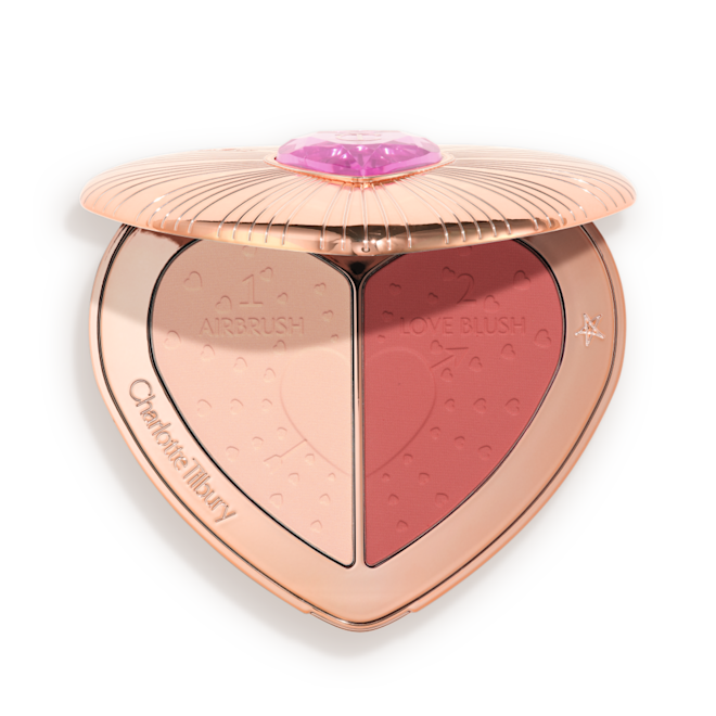 Charlotte Tilbury airbrush pillow talk flawless powder blush (Net Wt.13g