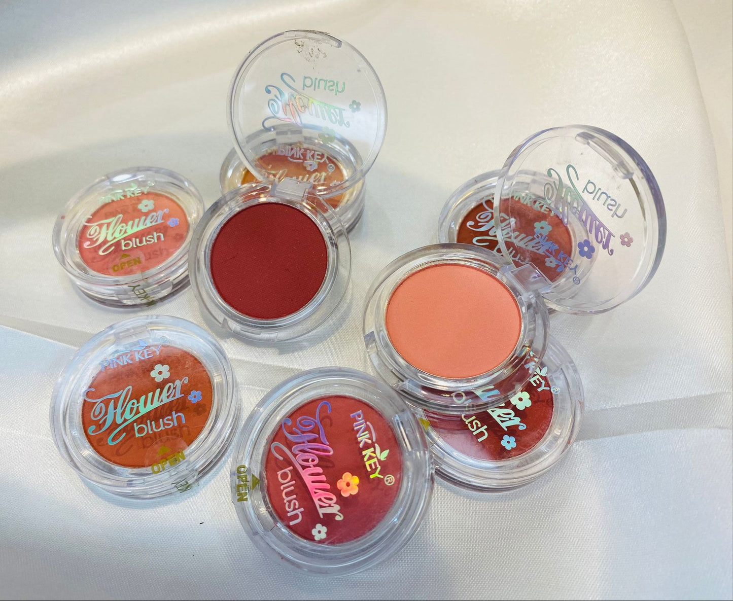 Pink Key- Flower Blush 4 Diffrent Shades