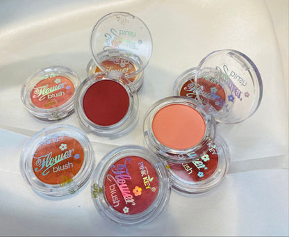 Pink Key- Flower Blush 4 Diffrent Shades
