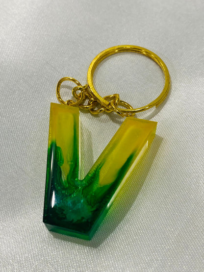 Elegant Resin Alphabet - V