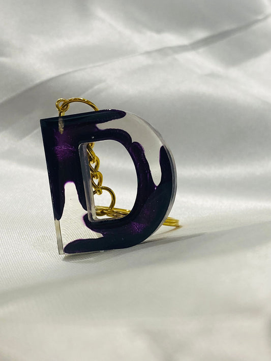Elegant Resin Alphabet - D