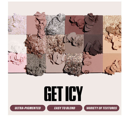 HUDAMOJI ICY NUDE EYESHADOW inspiration from HUDABEAUTY