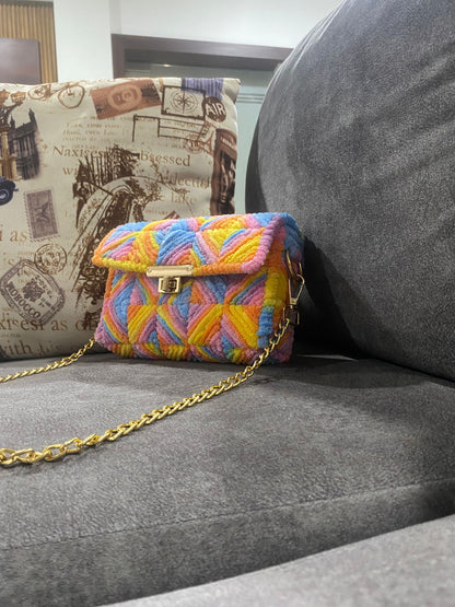 Welkin- premium quality handmade purse - Multicolour