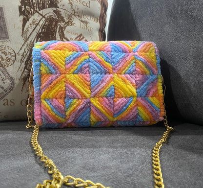 Welkin- premium quality handmade purse - Multicolour