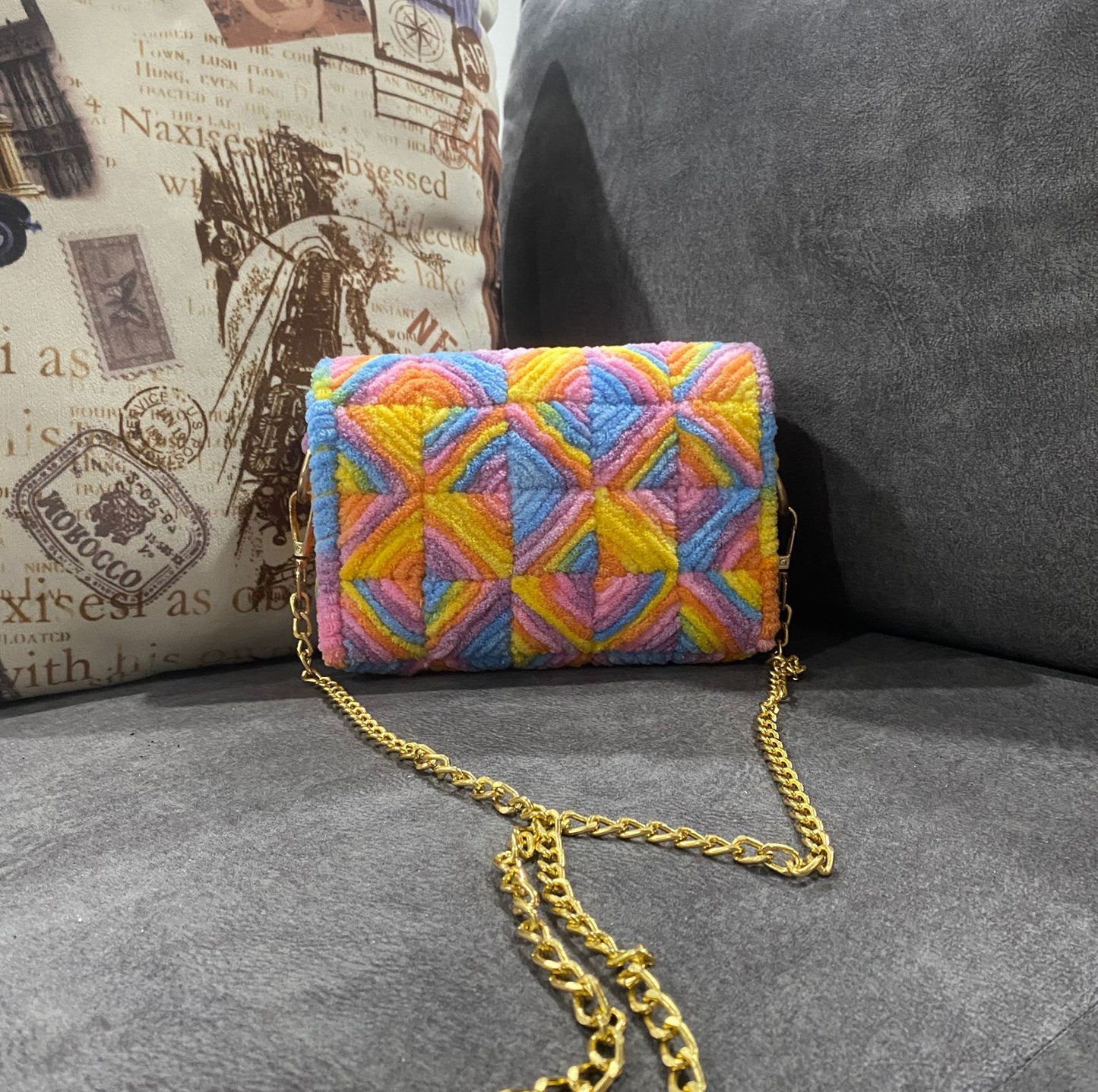 Welkin- premium quality handmade purse - Multicolour