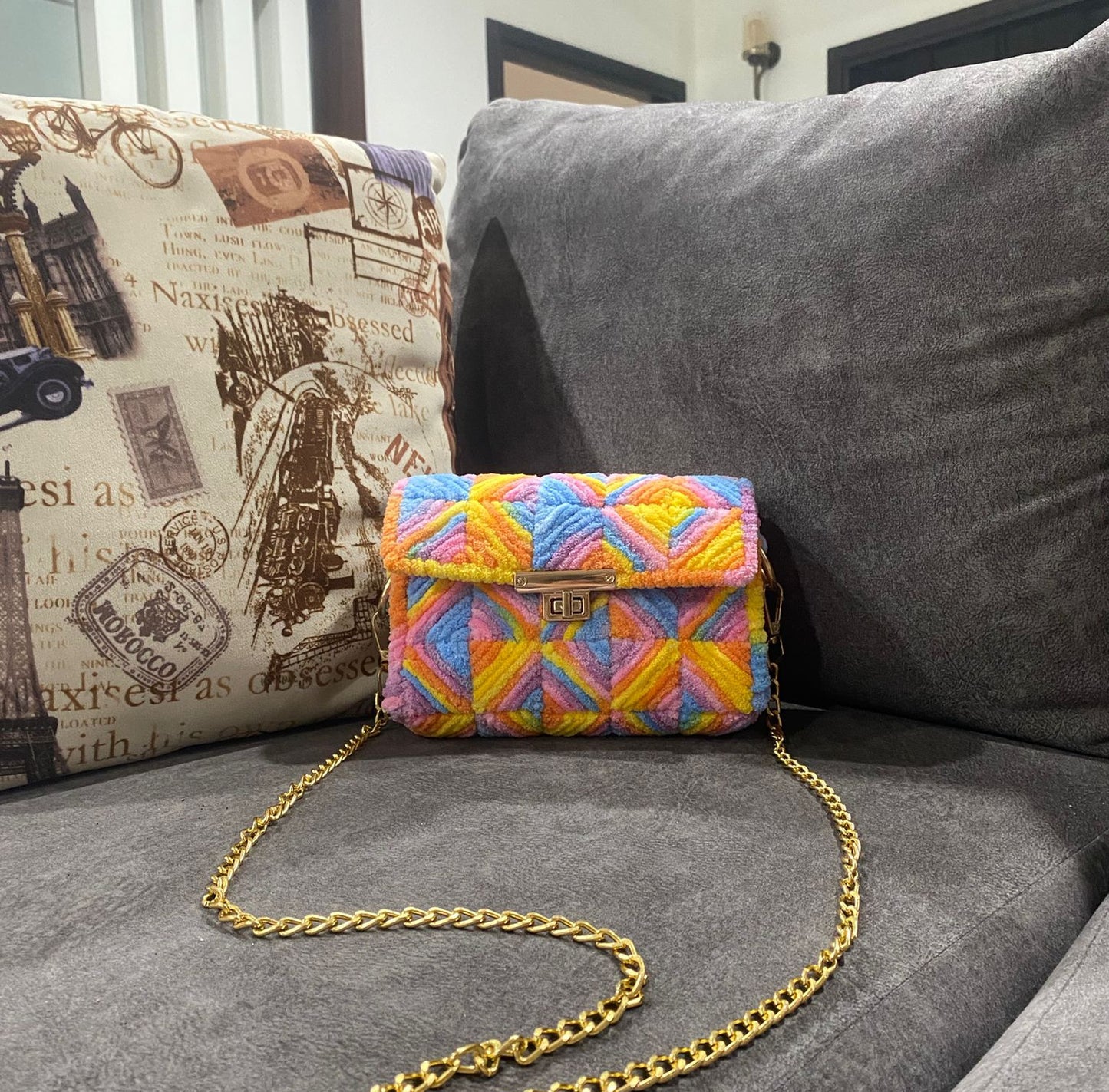 Welkin- premium quality handmade purse - Multicolour