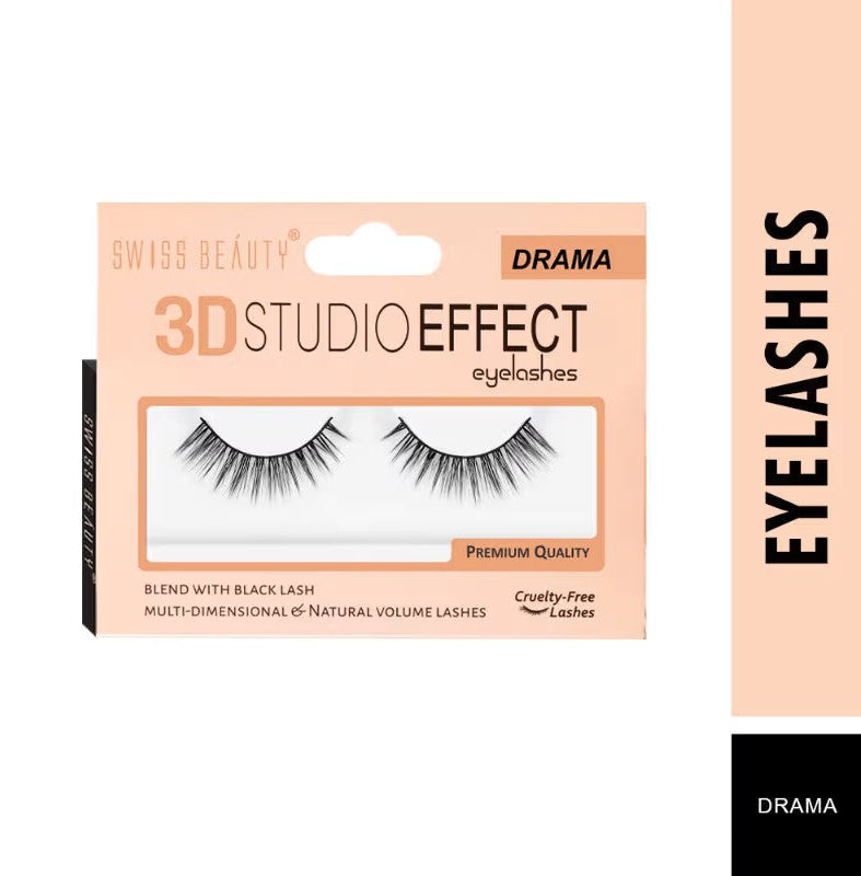 Swiss Beauty 3d Studio Effect Eyelashes - Drama