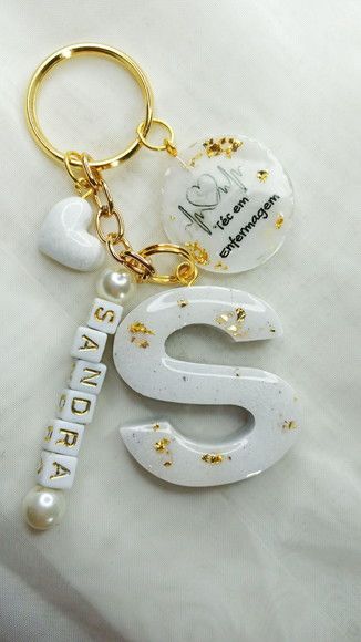 Resin Custom Keychain with Photo and Name