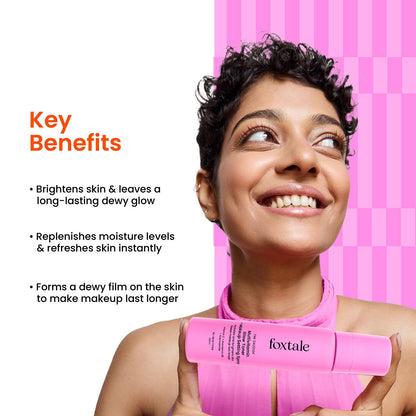 Foxtale The Dazzler Multivitamin Glow Toner + Makeup Setting Spray (150 ml)