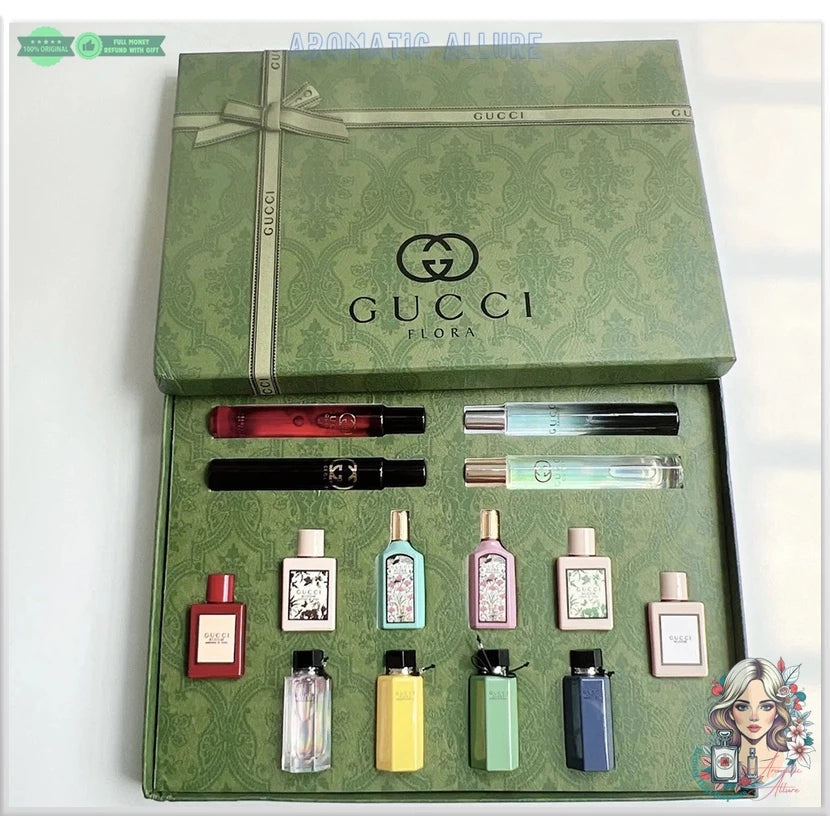 Gucci Flora Perfume Gift Set 14 in 1