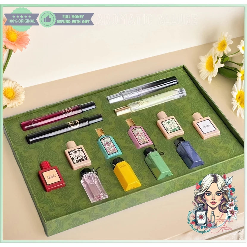 Gucci Flora Perfume Gift Set 14 in 1